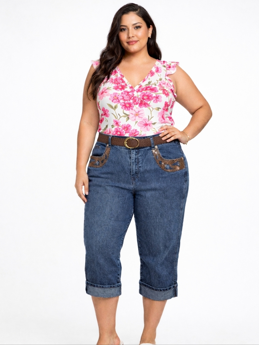 Cosjeans Denim Jeans  Capris Women's Size 14
